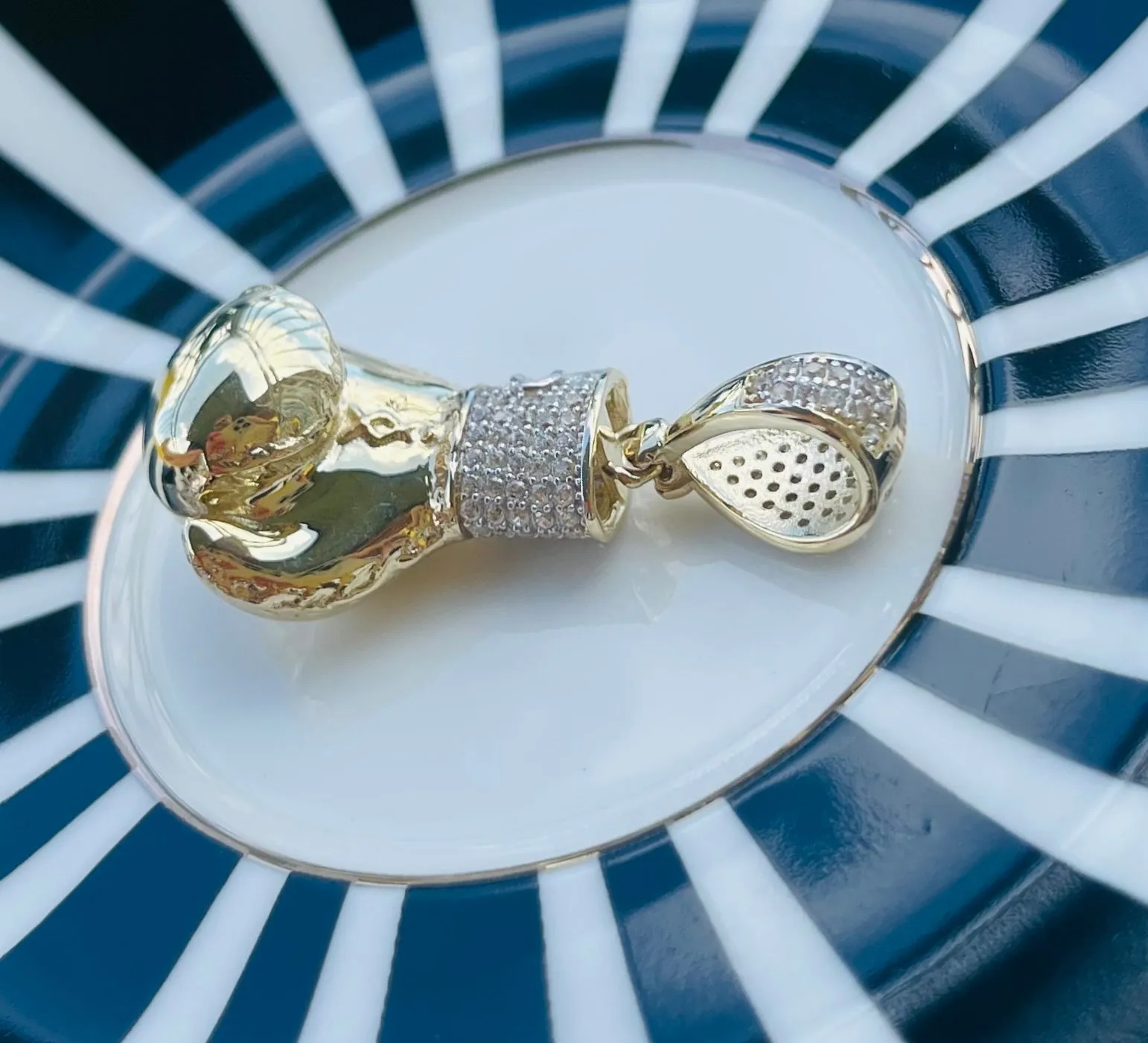 Boxing glove pendant
