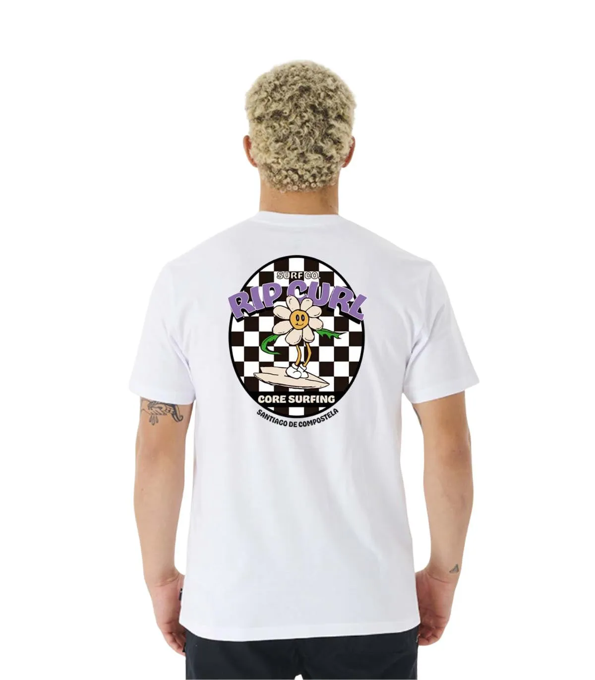 CORE SURFING X RIP CURL SANTIAGO DE COMPOSTELA 2024 WHITE