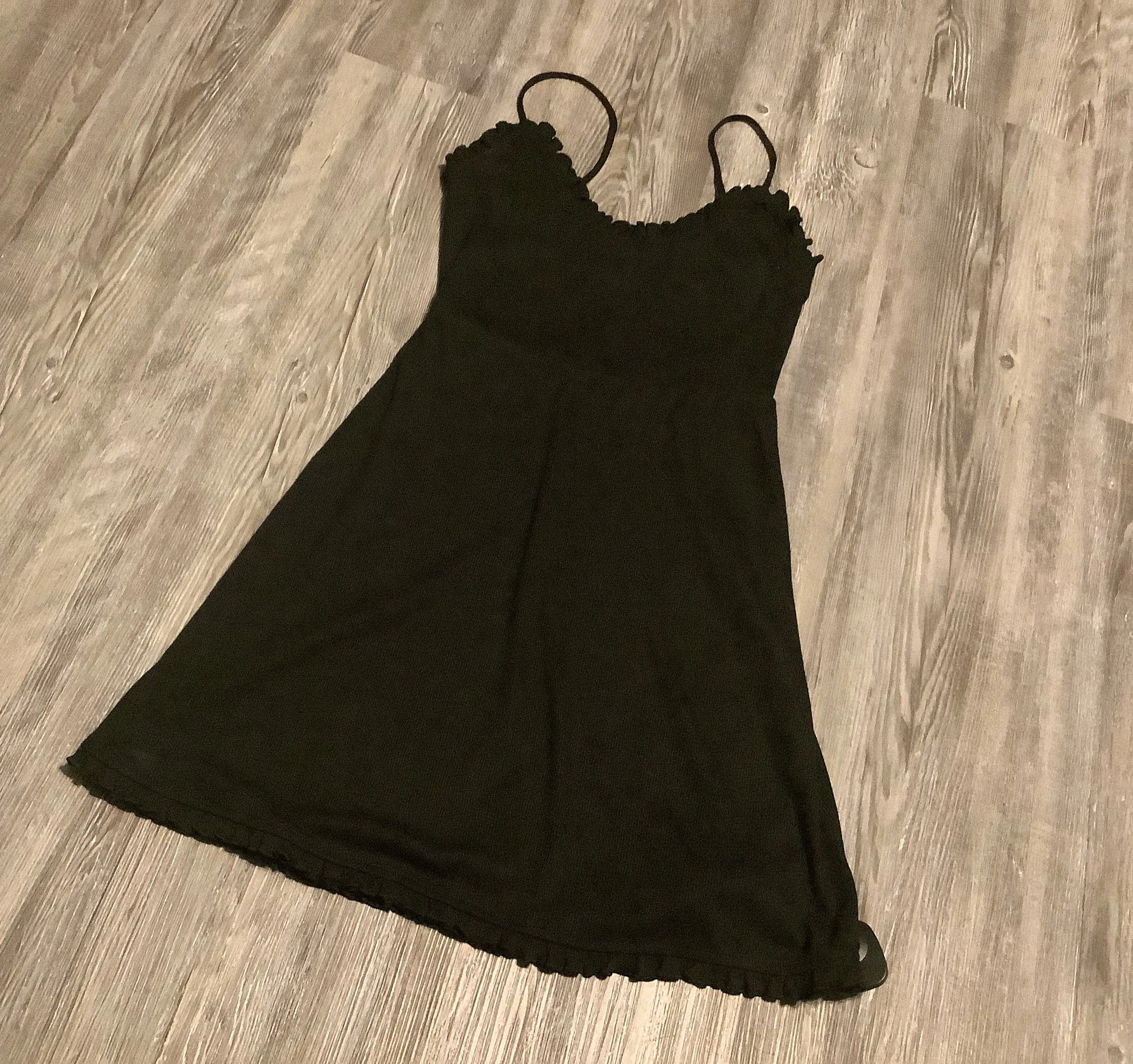Dress Casual Maxi By Clothes Mentor In Black, Size: Xs
