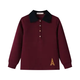 eiffel tower rugby - burgundy