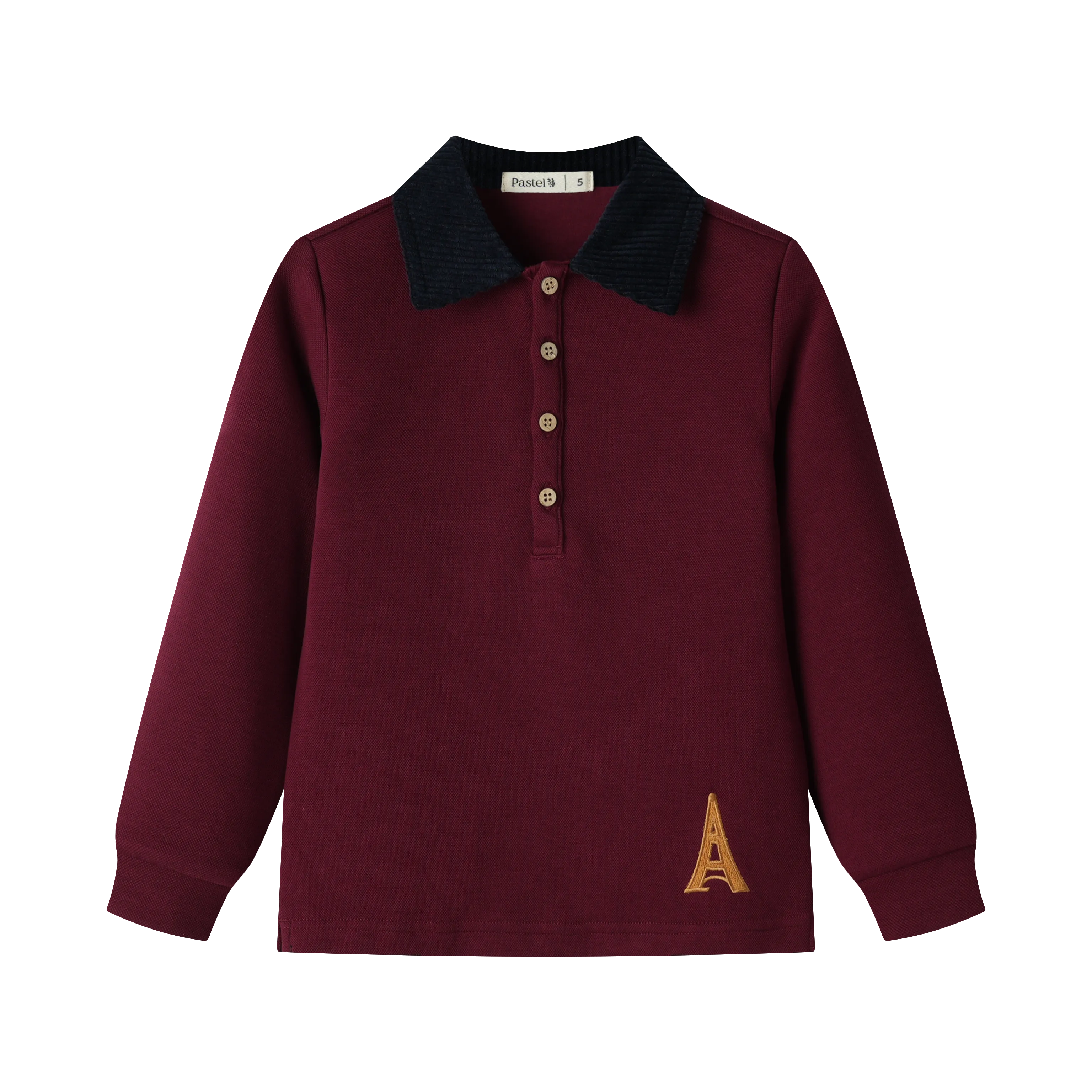 eiffel tower rugby - burgundy