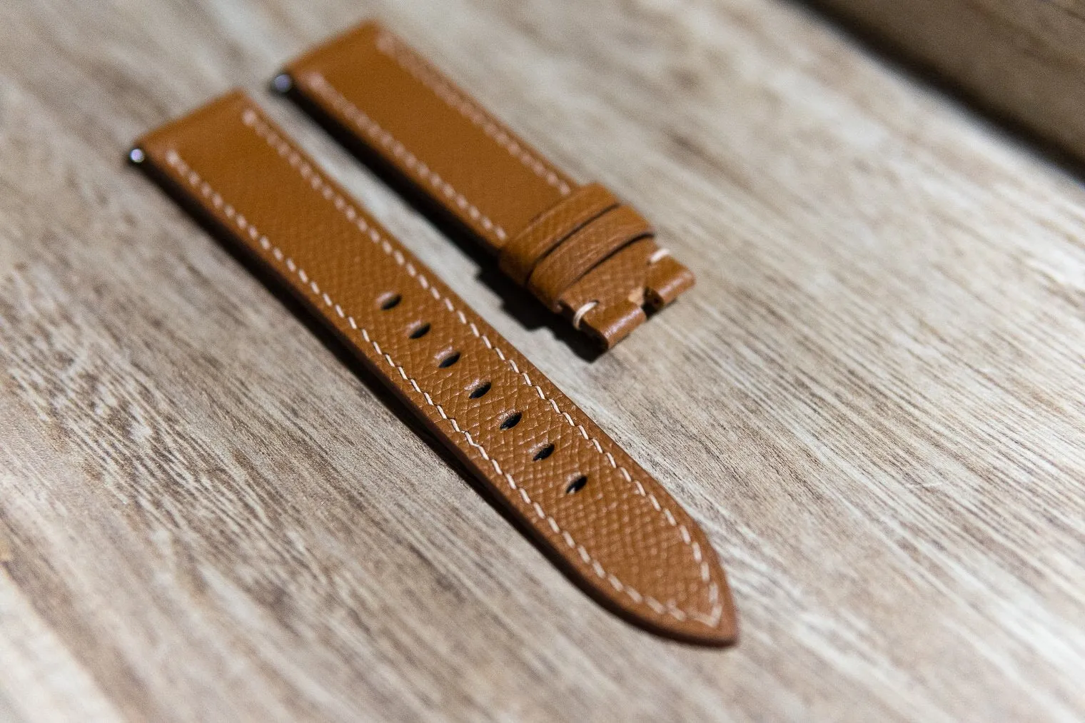 Epsom Calfskin - Saddle Brown