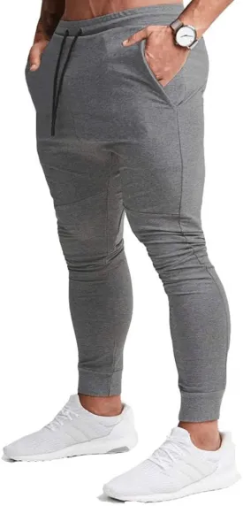 EVERWORTH Men's Joggers Sweatpants Men's Slim Jogger Pants Tapered Gym Running Workout Pant with Deep Pockets