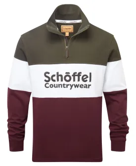Exeter Heritage 1/4 Zip - Wine