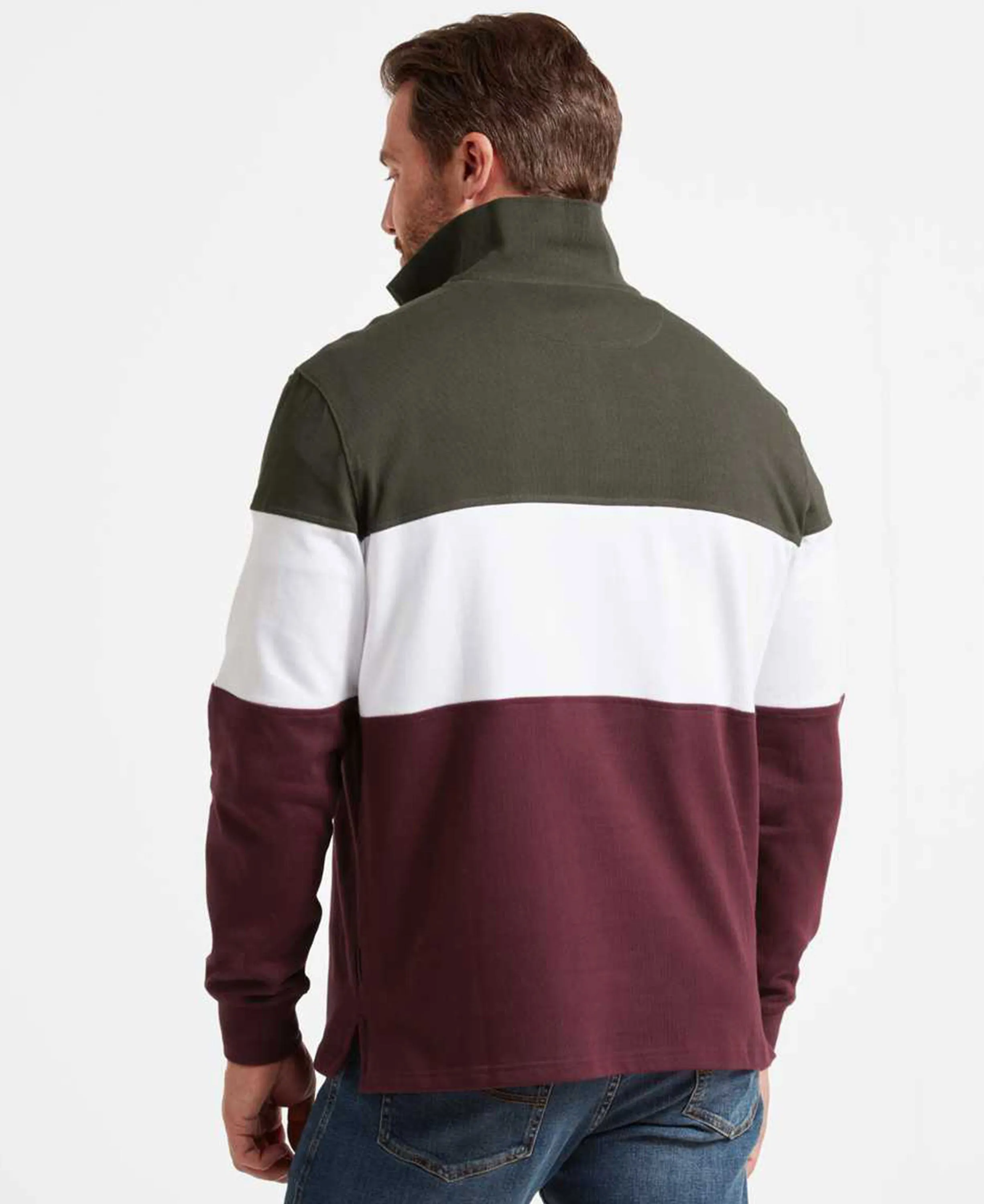Exeter Heritage 1/4 Zip - Wine