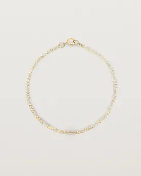 Figaro Chain Bracelet | Bold | Ready to Ship