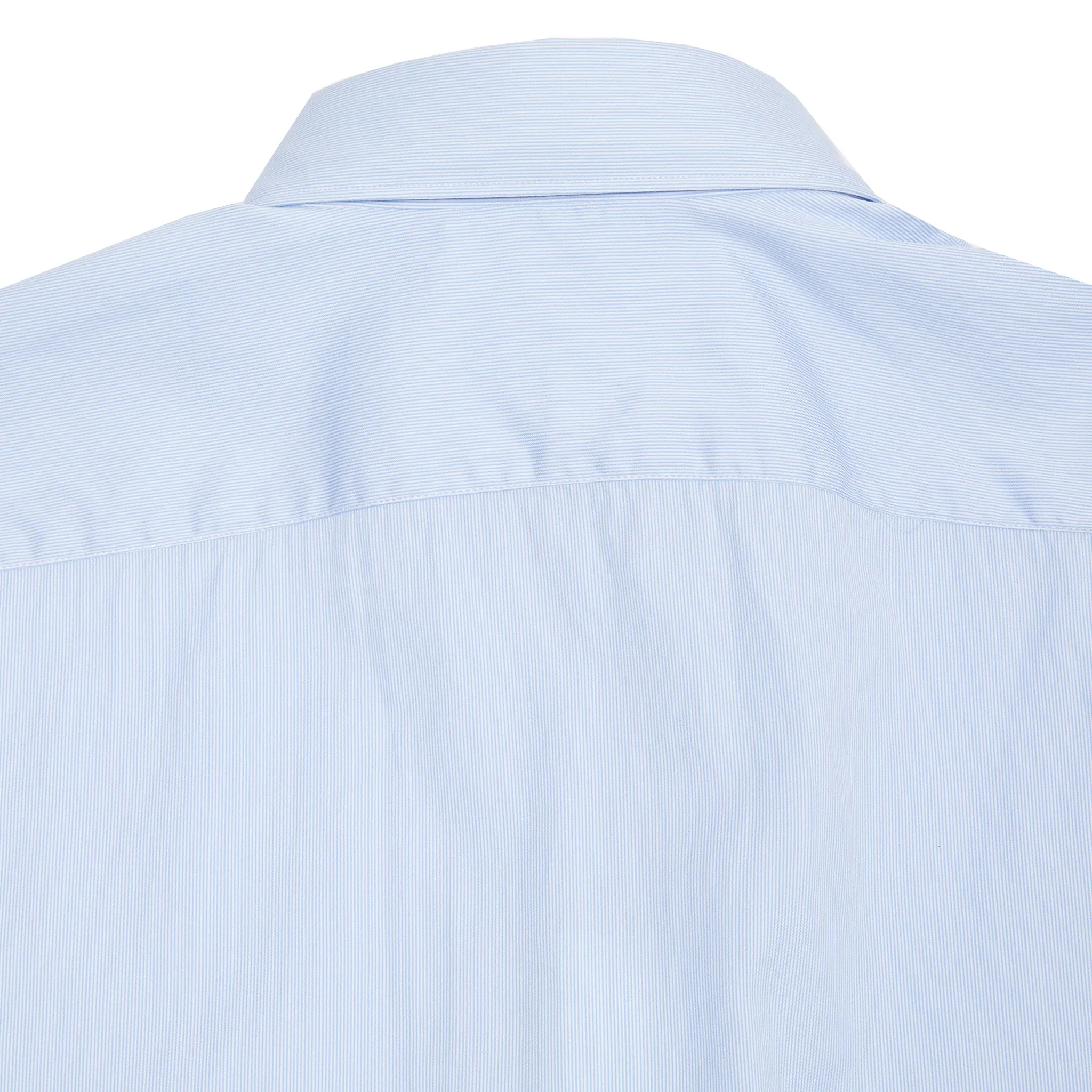 Finamore Women's Liv Shirt in Light Blue Stipe