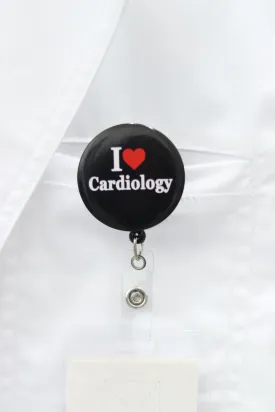 I Love Cardiology ID Badge