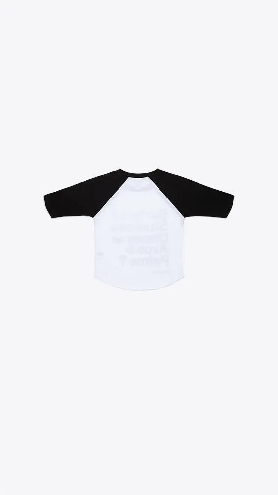 I Love LA Black Raglan Tee