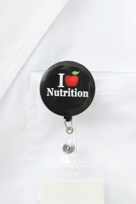 I Love Nutrition Apple ID Badge