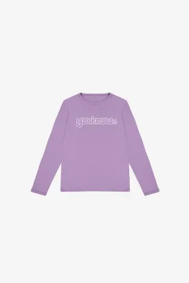 KIDS UNIFORM LONGSLEEVE | LILAC