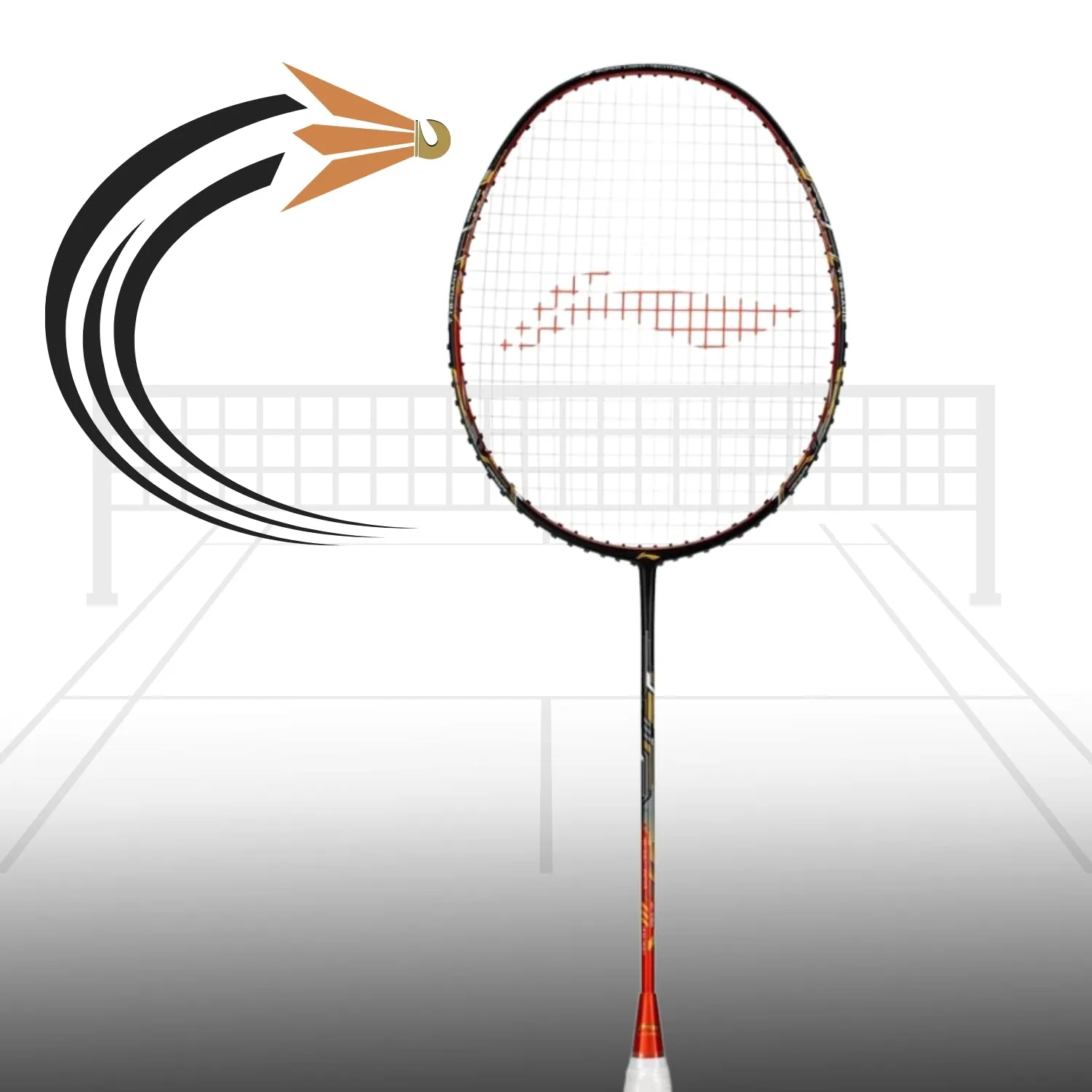 Li-Ning Air-Force 78 G3 Carbon Fibre Strung Badminton Racquet