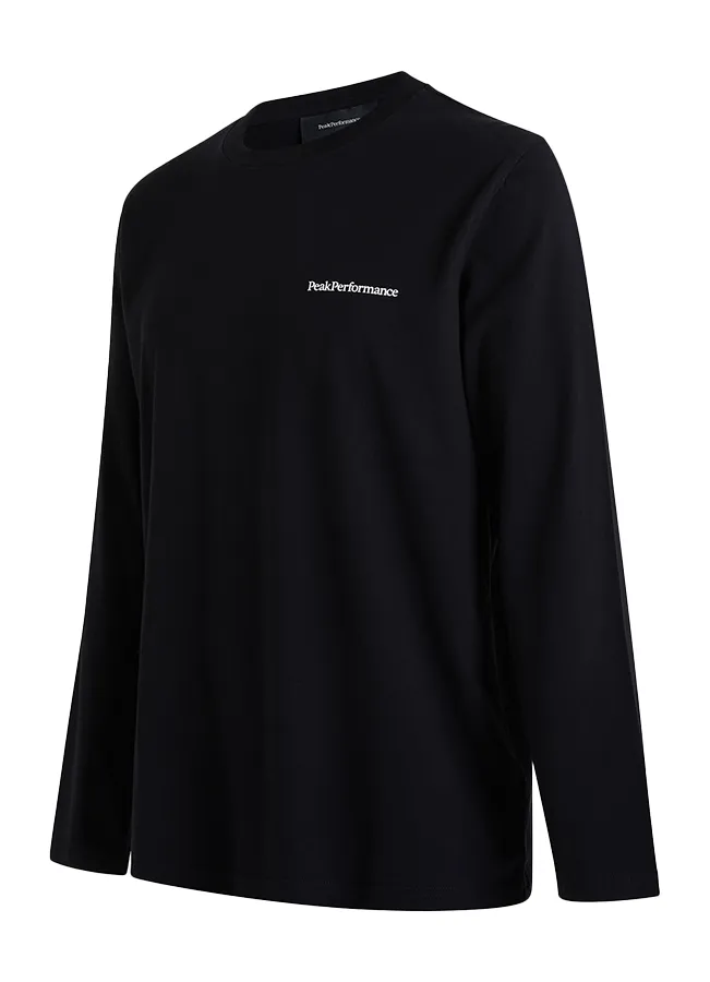 Long sleeve Peak Performance Original backprint - Black