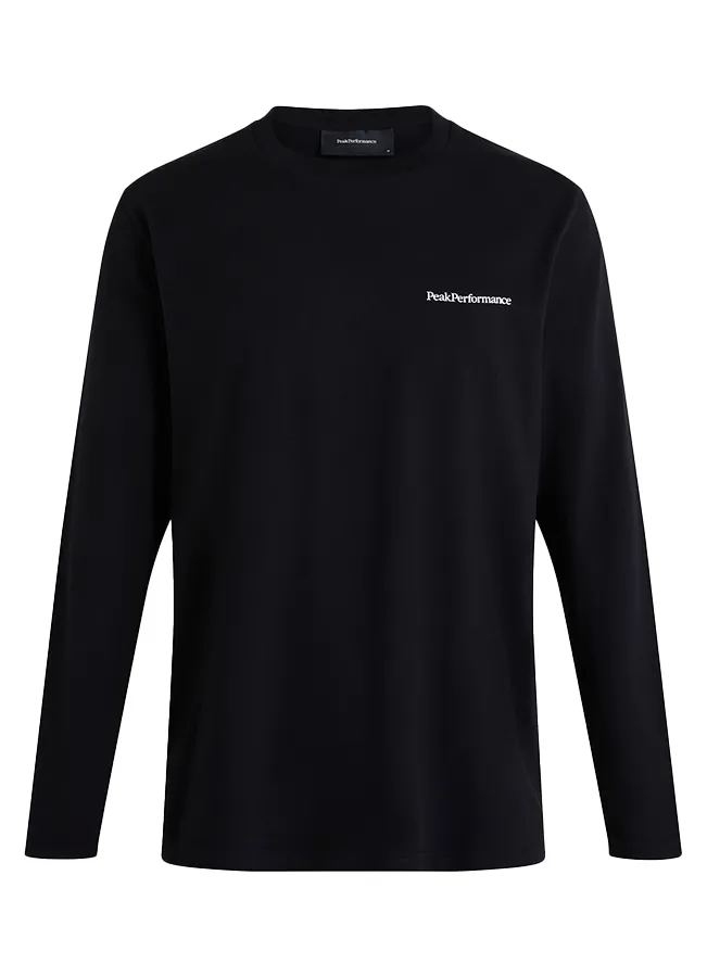 Long sleeve Peak Performance Original backprint - Black