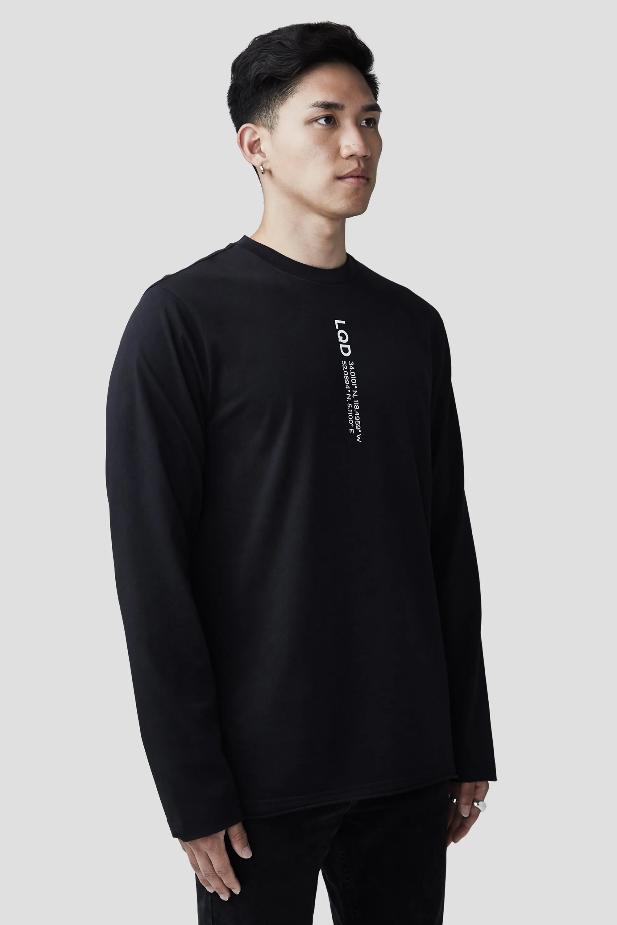 LQD RAW EDGE LONG SLEEVE TEE