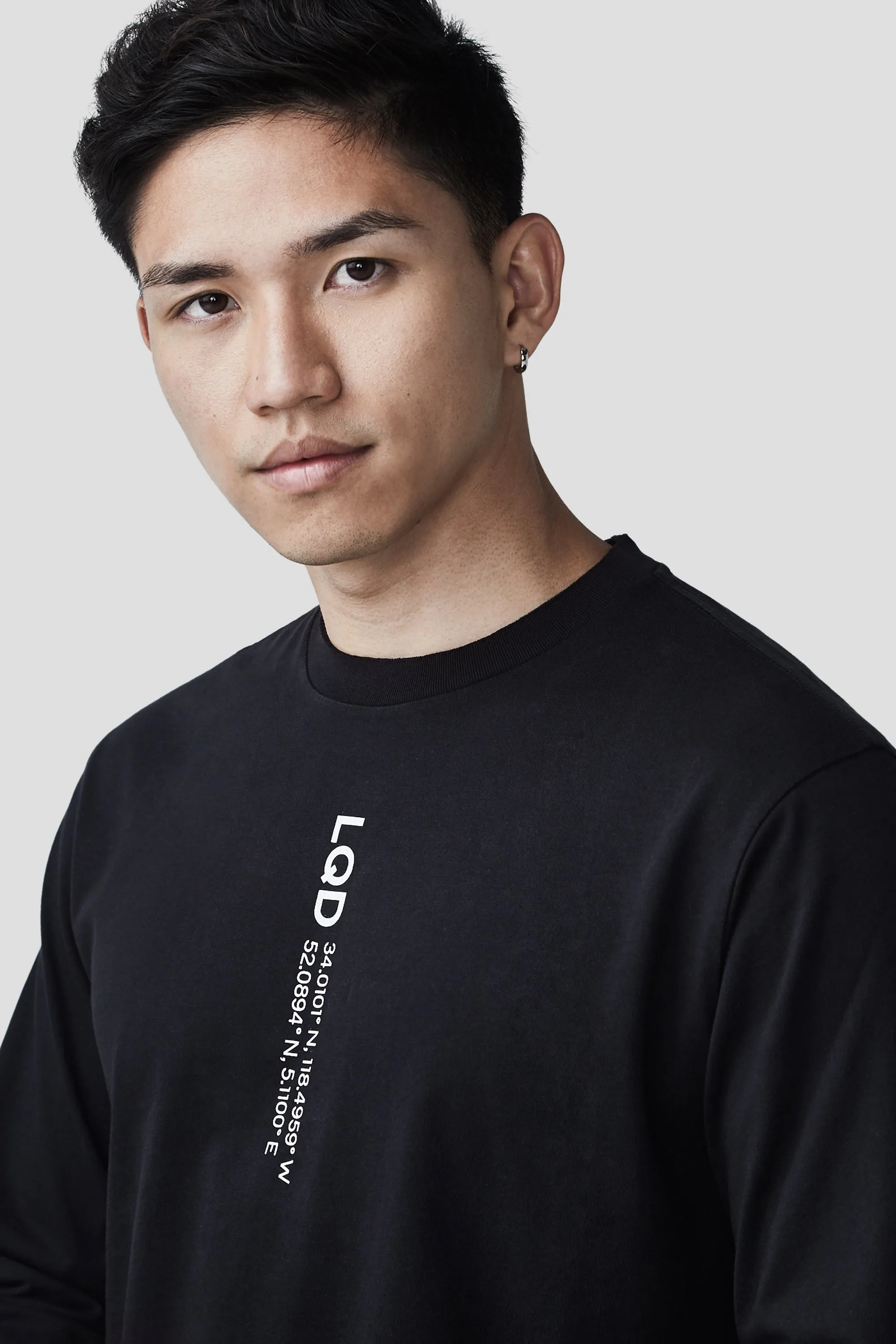 LQD RAW EDGE LONG SLEEVE TEE