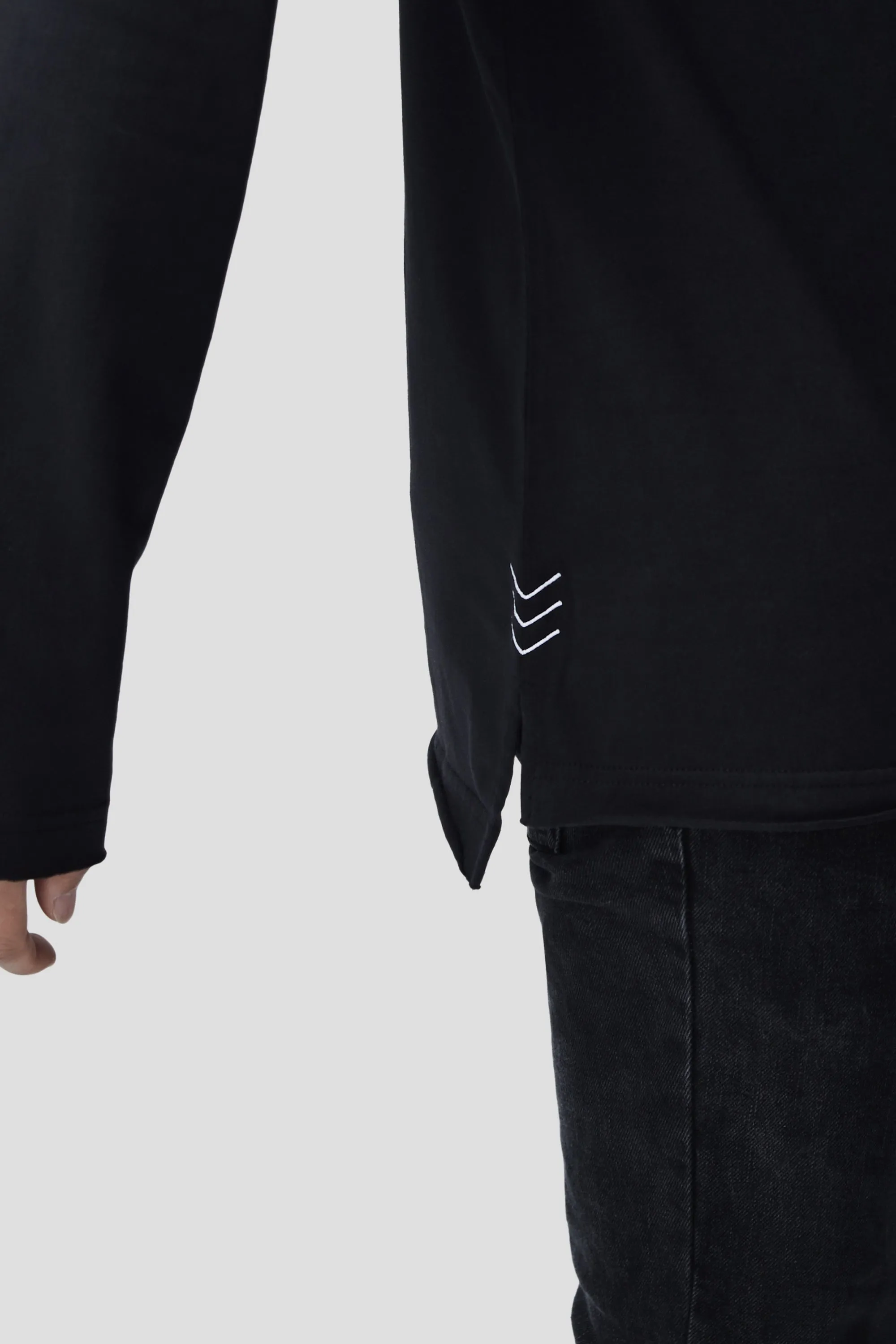 LQD RAW EDGE LONG SLEEVE TEE