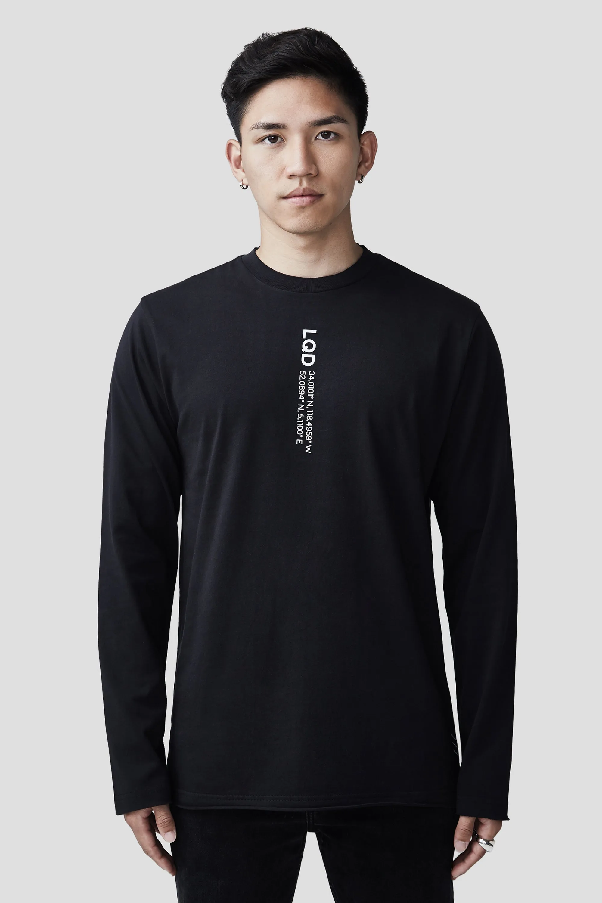 LQD RAW EDGE LONG SLEEVE TEE