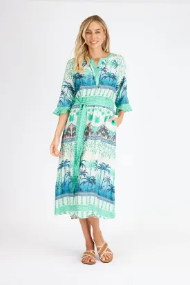 Lula Life - Maldives Maxi Dress - Sea