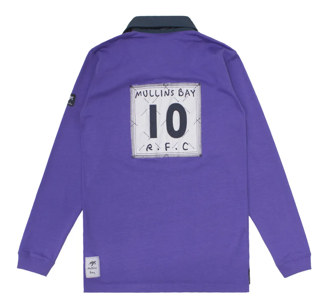 Mens Mullins Club Rugby Shirt - Indigo Haze