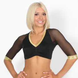 Mesh Sleeve Top