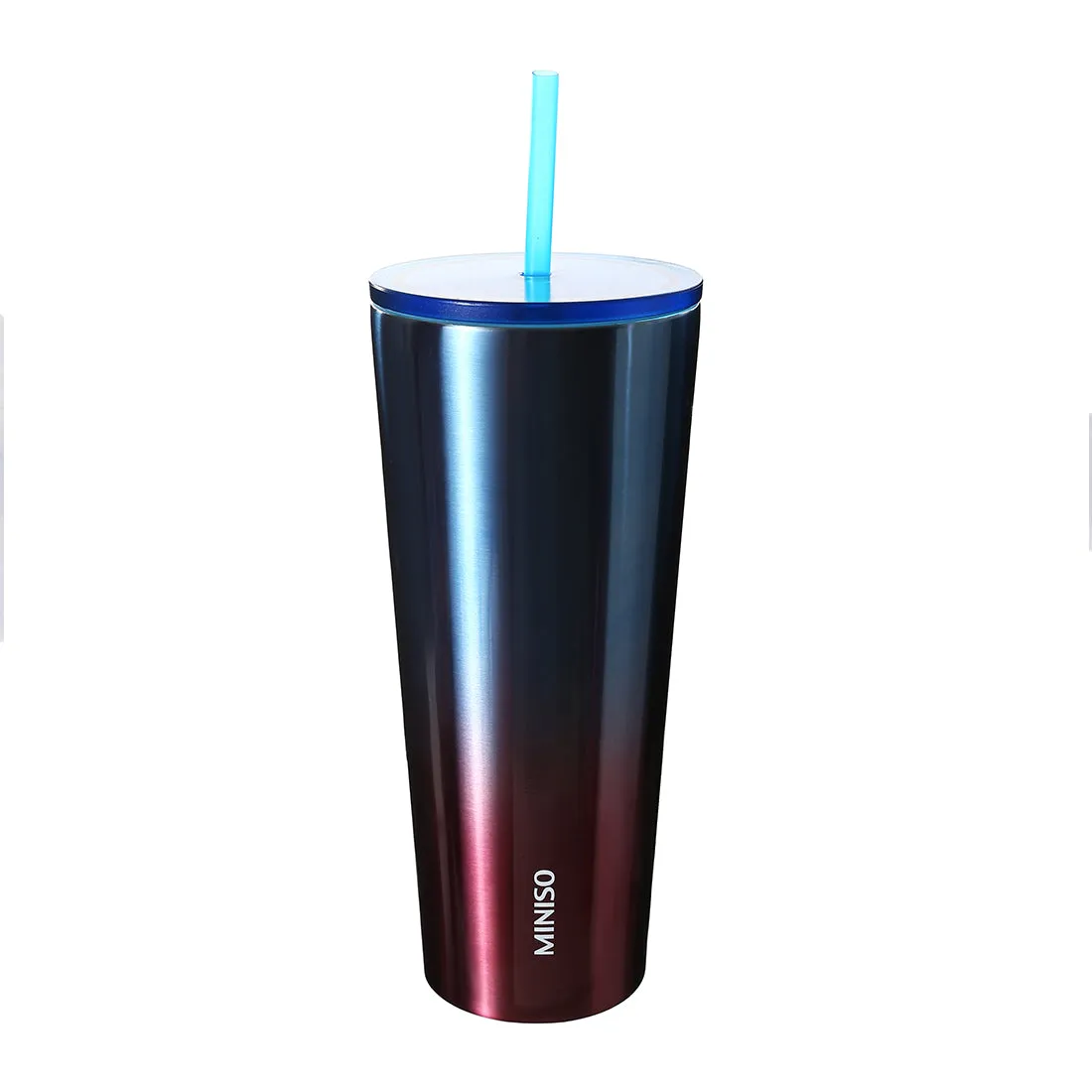 MINISO Polished Tumbler 750ml (Blue)