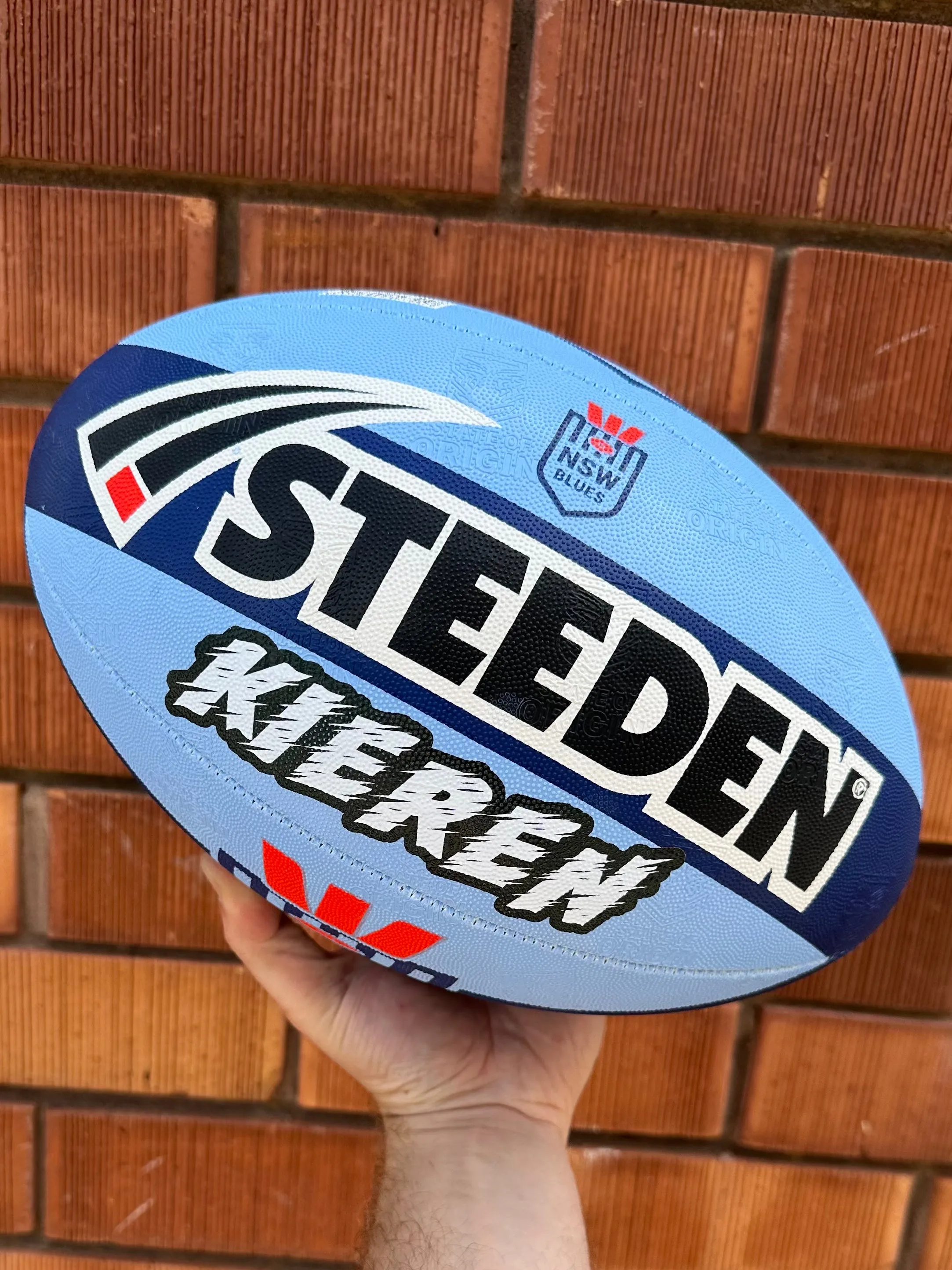 Personalised 2023 NSW State Of Origin Official NRL Ball (size 5)
