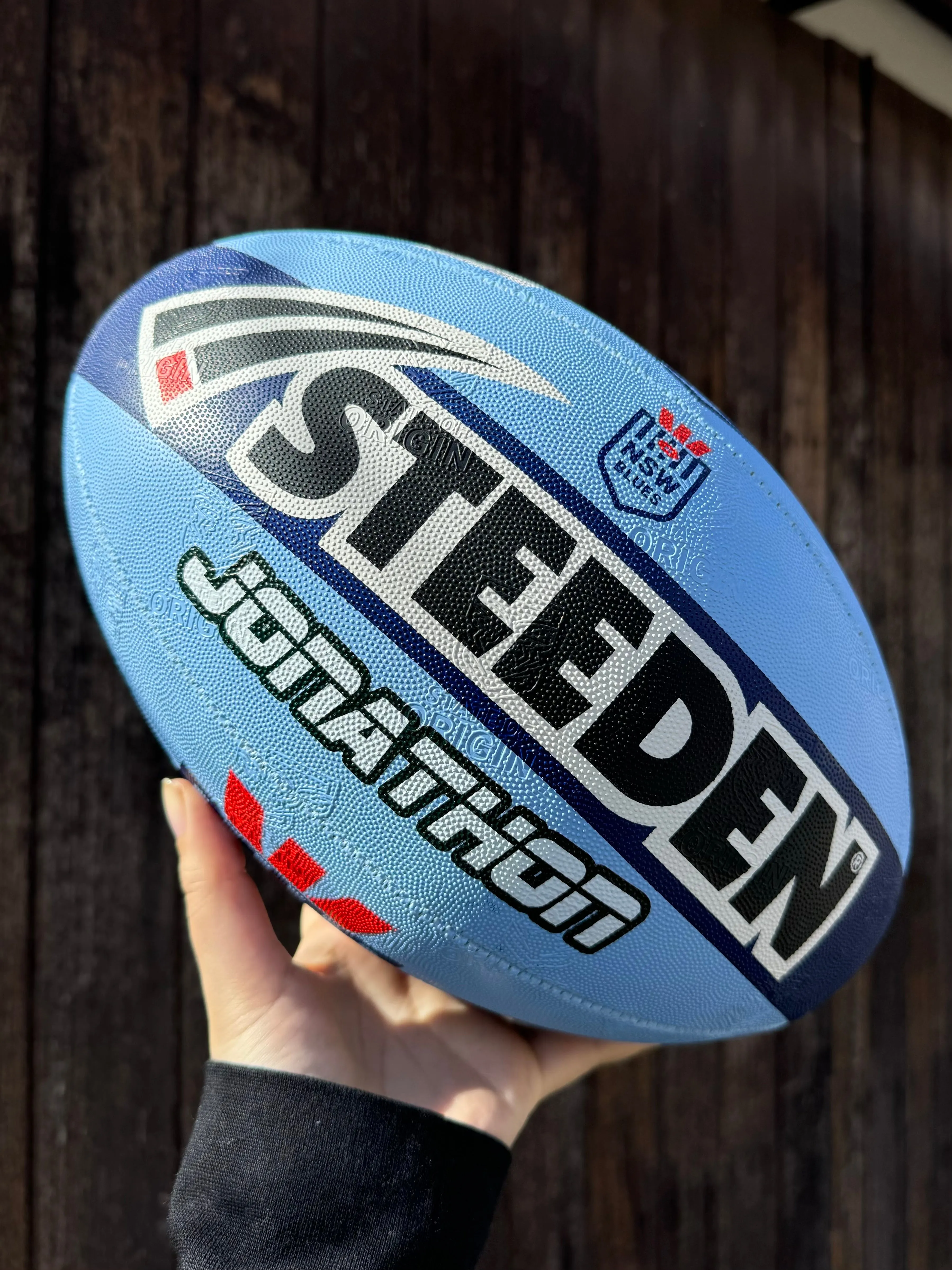 Personalised 2023 NSW State Of Origin Official NRL Ball (size 5)