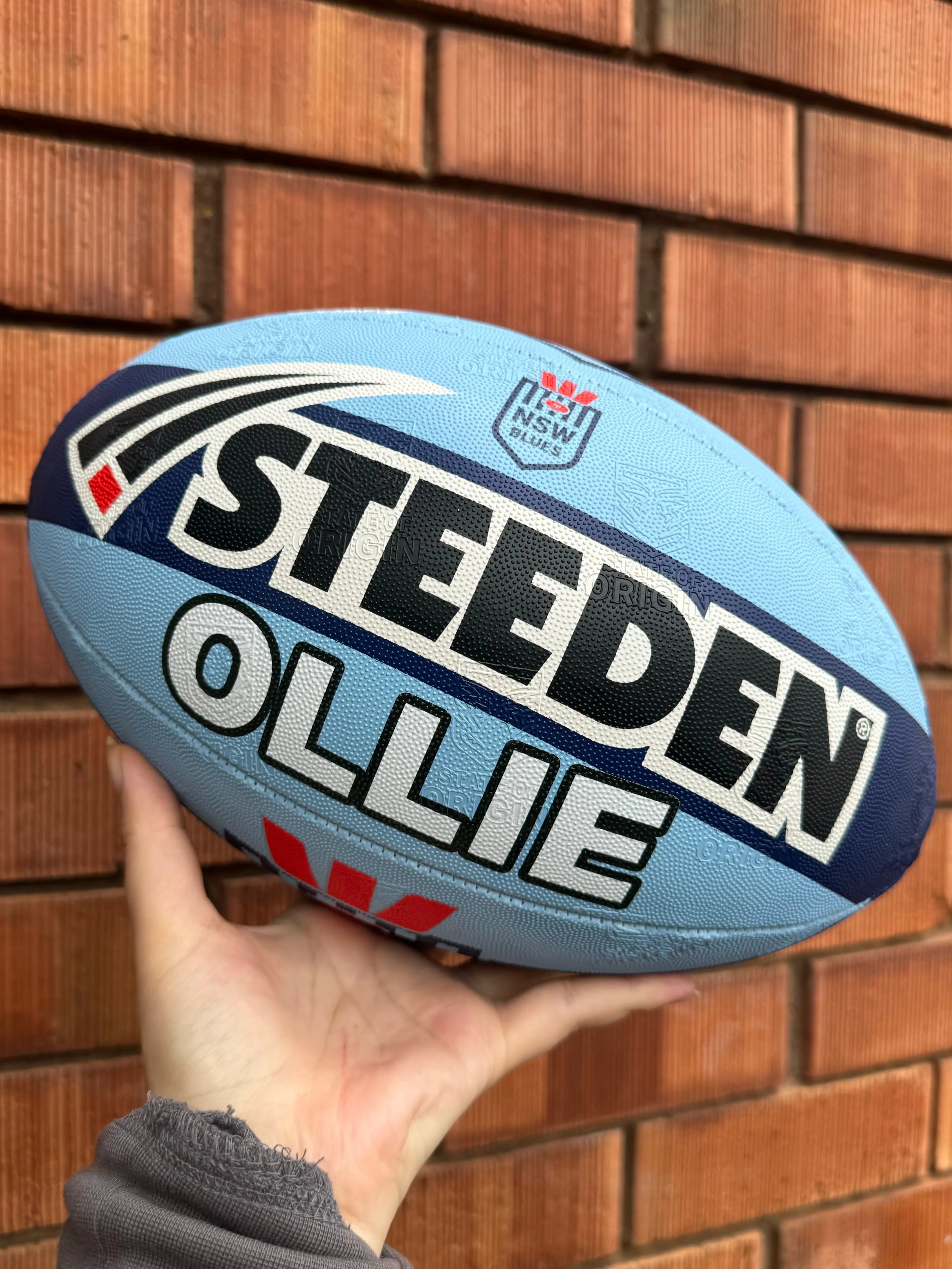 Personalised 2023 NSW State Of Origin Official NRL Ball (size 5)