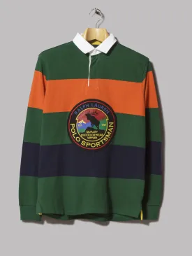 Polo Ralph Lauren Long Sleeve Rugby Shirt (New Forest Multi)