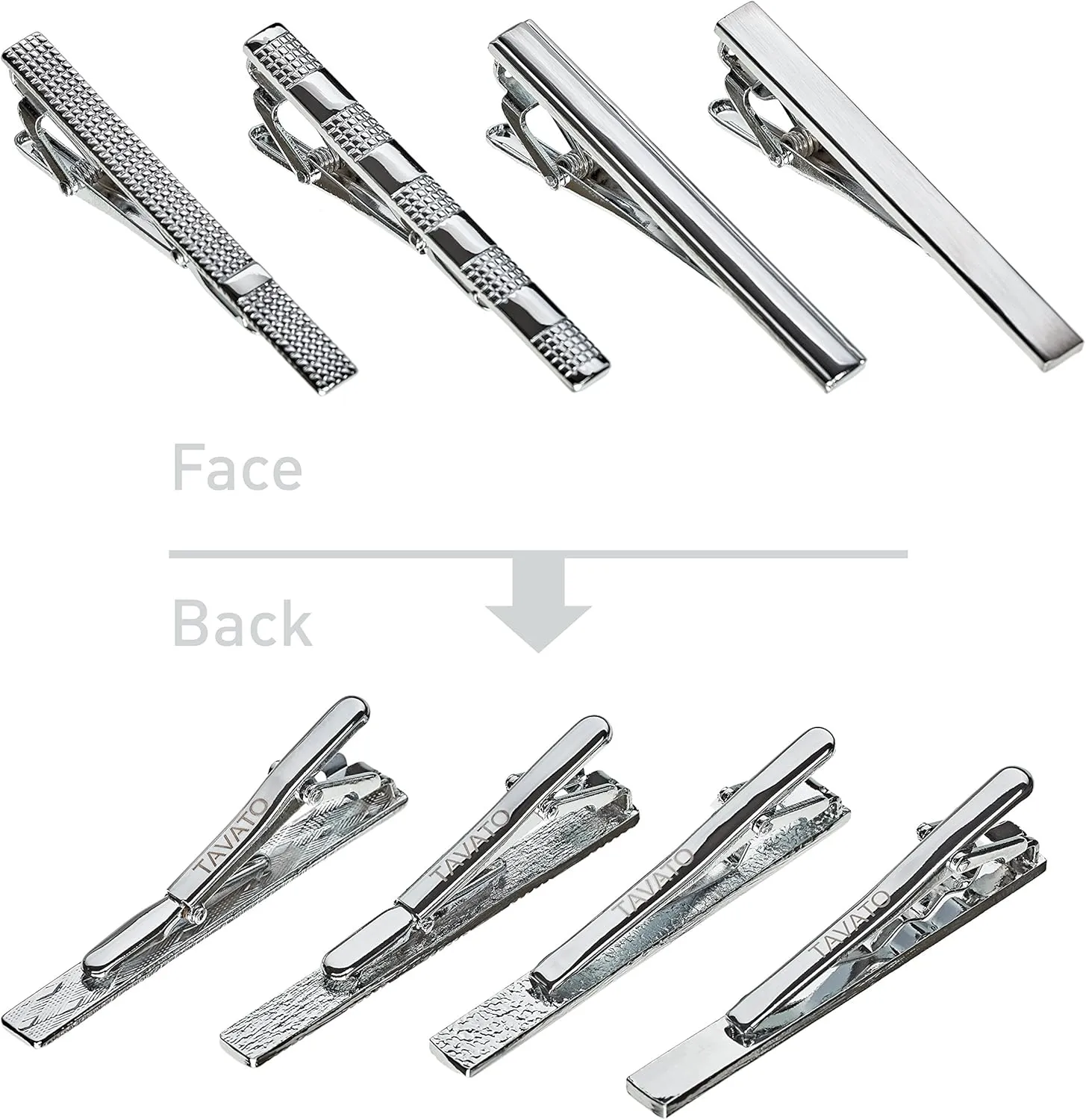 Premium Mens Gift Tie Set Silky Necktie Pocket Squares Tie Clips Cufflinks For Men
