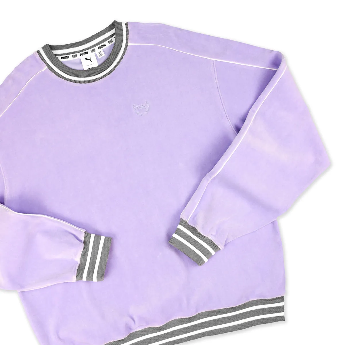 Limited Edition Puma x TMC Peoples Champ Violet Crewneck Sweatshirt