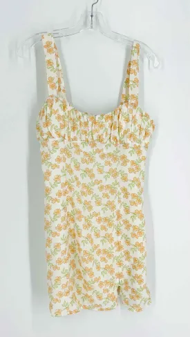 Size 6 Wh/Or/Gr Floral NEW Dresses Dress