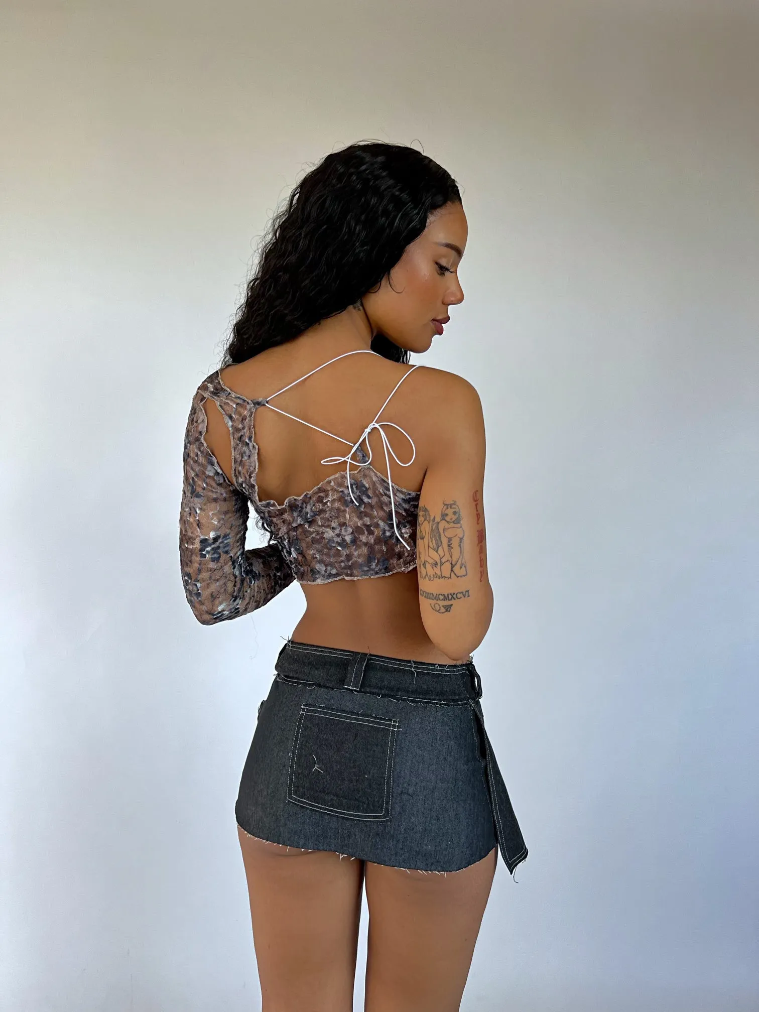 SmokeShow Asymmetric Top (Handmade Collection)