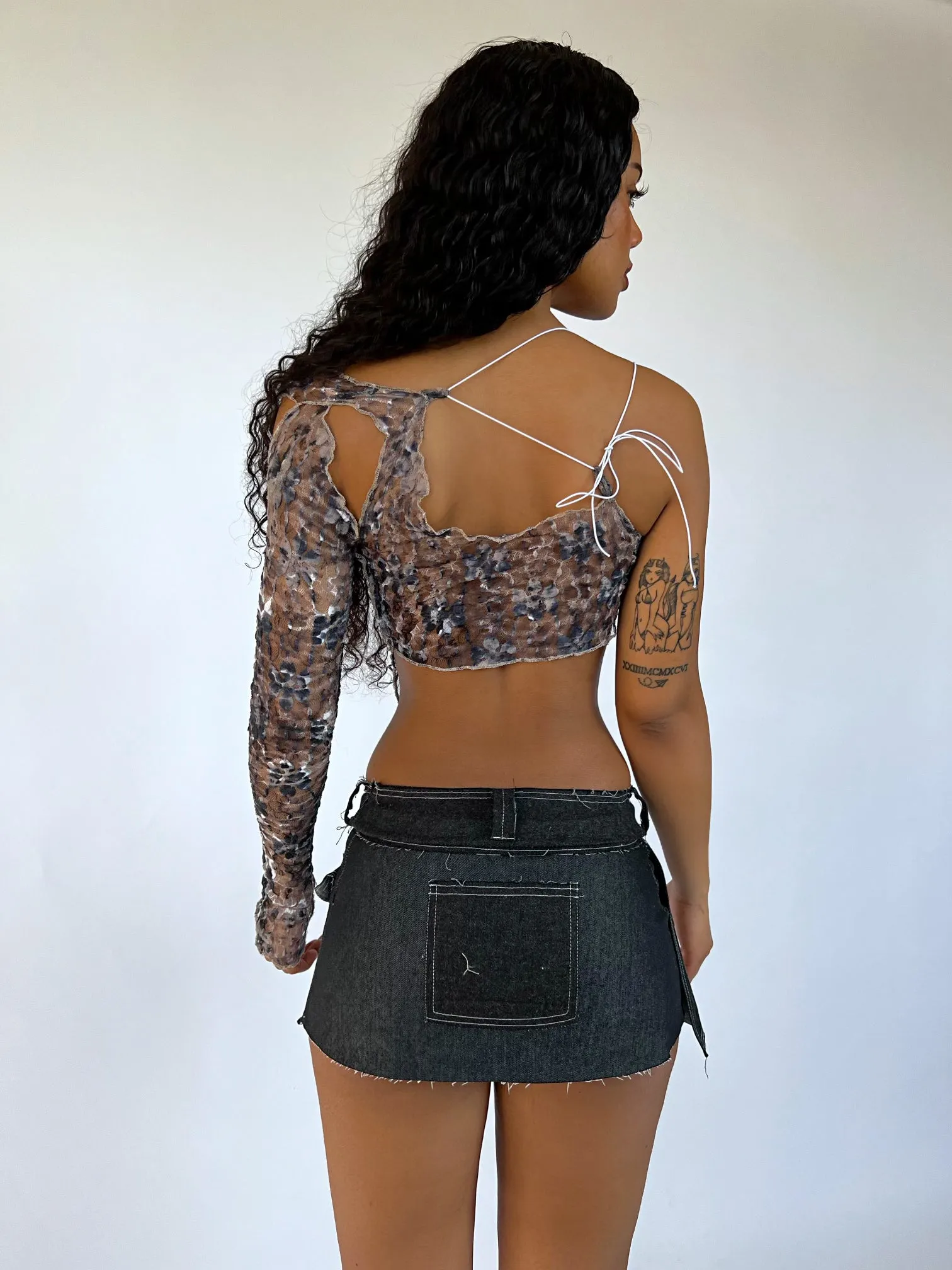 SmokeShow Asymmetric Top (Handmade Collection)
