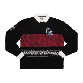 Straw Hat Crew Black Rugby Shirt