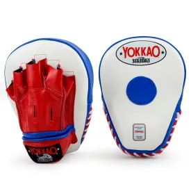 Thai Flag Curved Open-Finger Focus Mitts