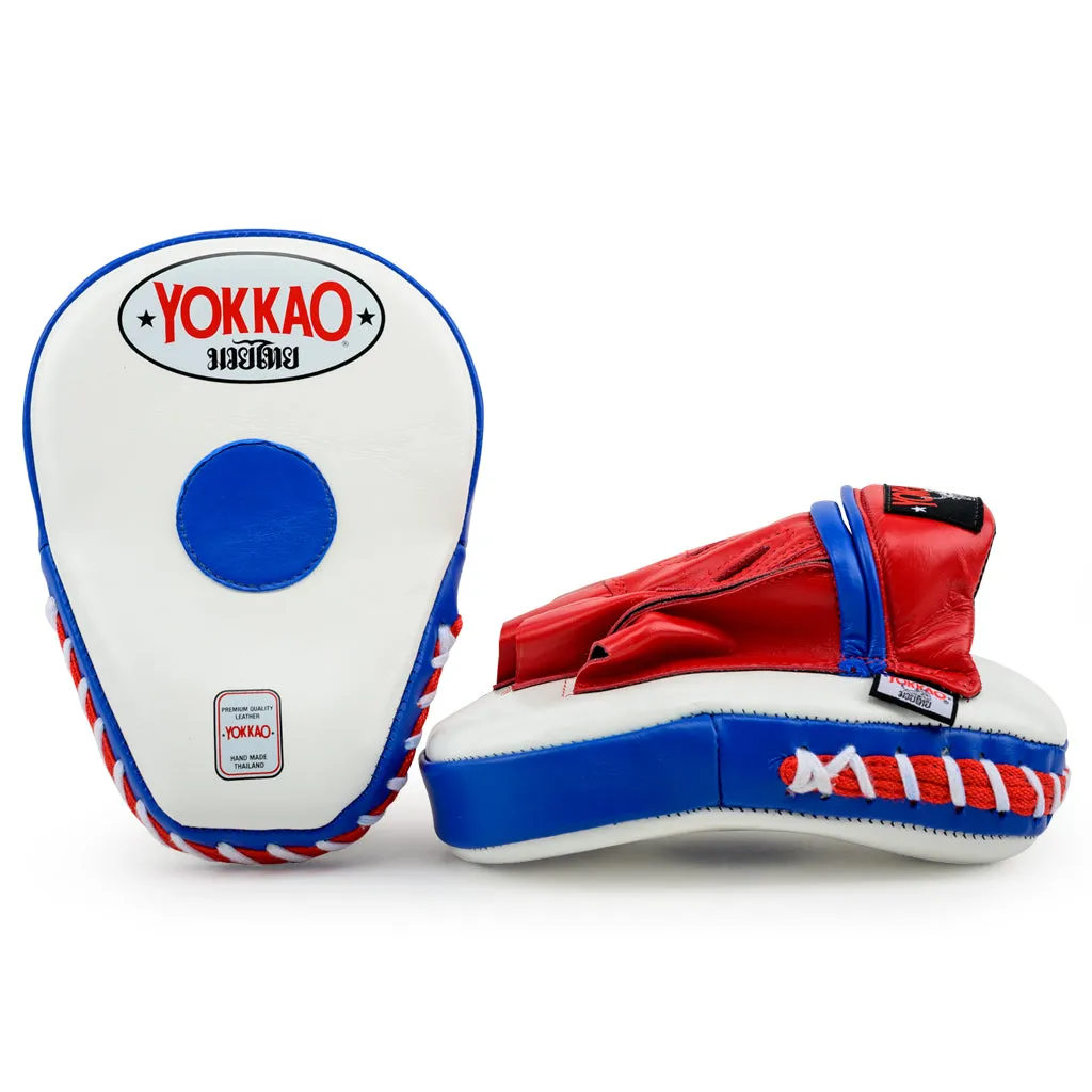 Thai Flag Curved Open-Finger Focus Mitts