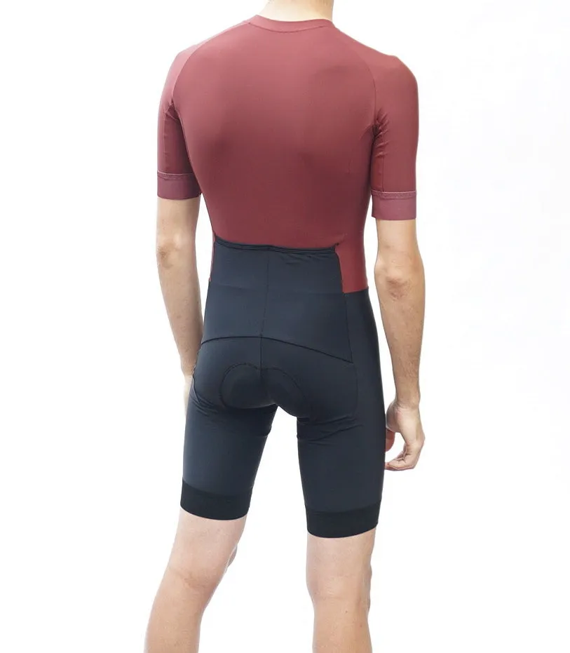The Burgundy Road Suit