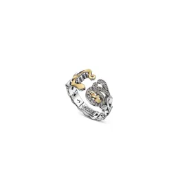 Three Quarter Love Ring