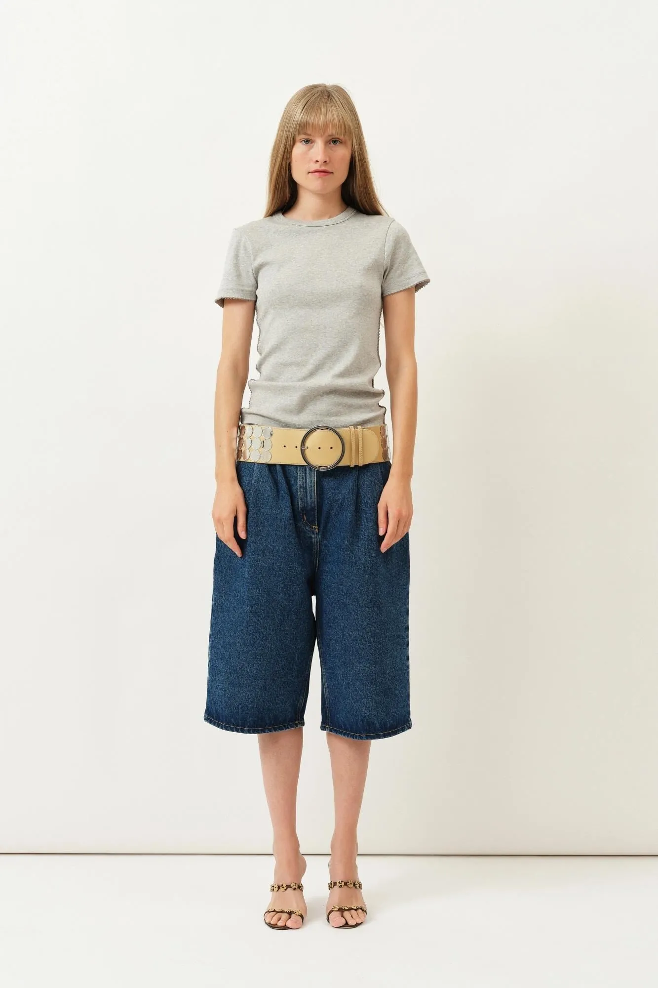 Uma T-Shirt — Grey Melange