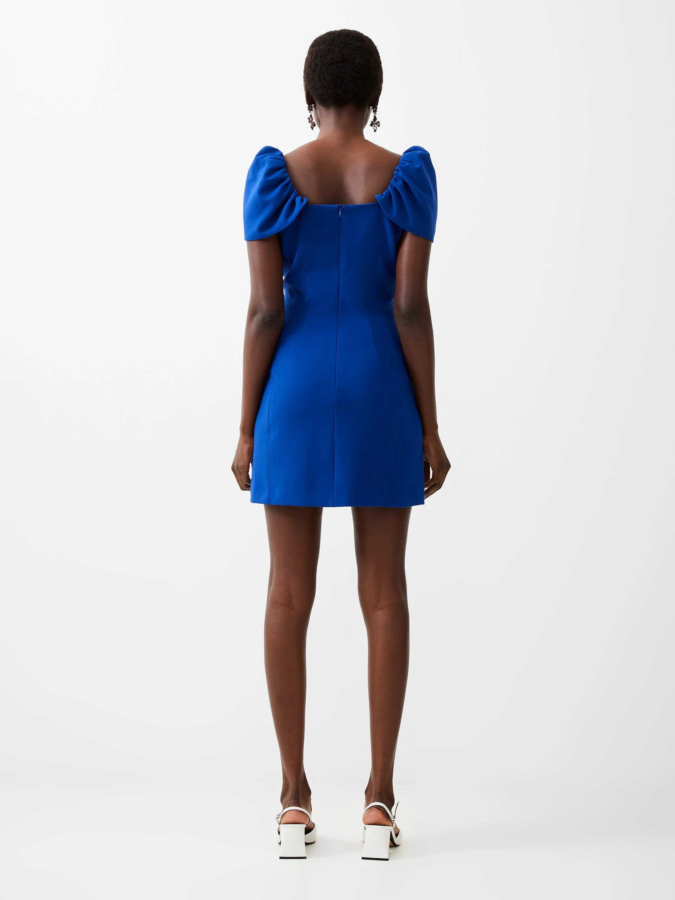 Whisper Gathered Sleeve Dress