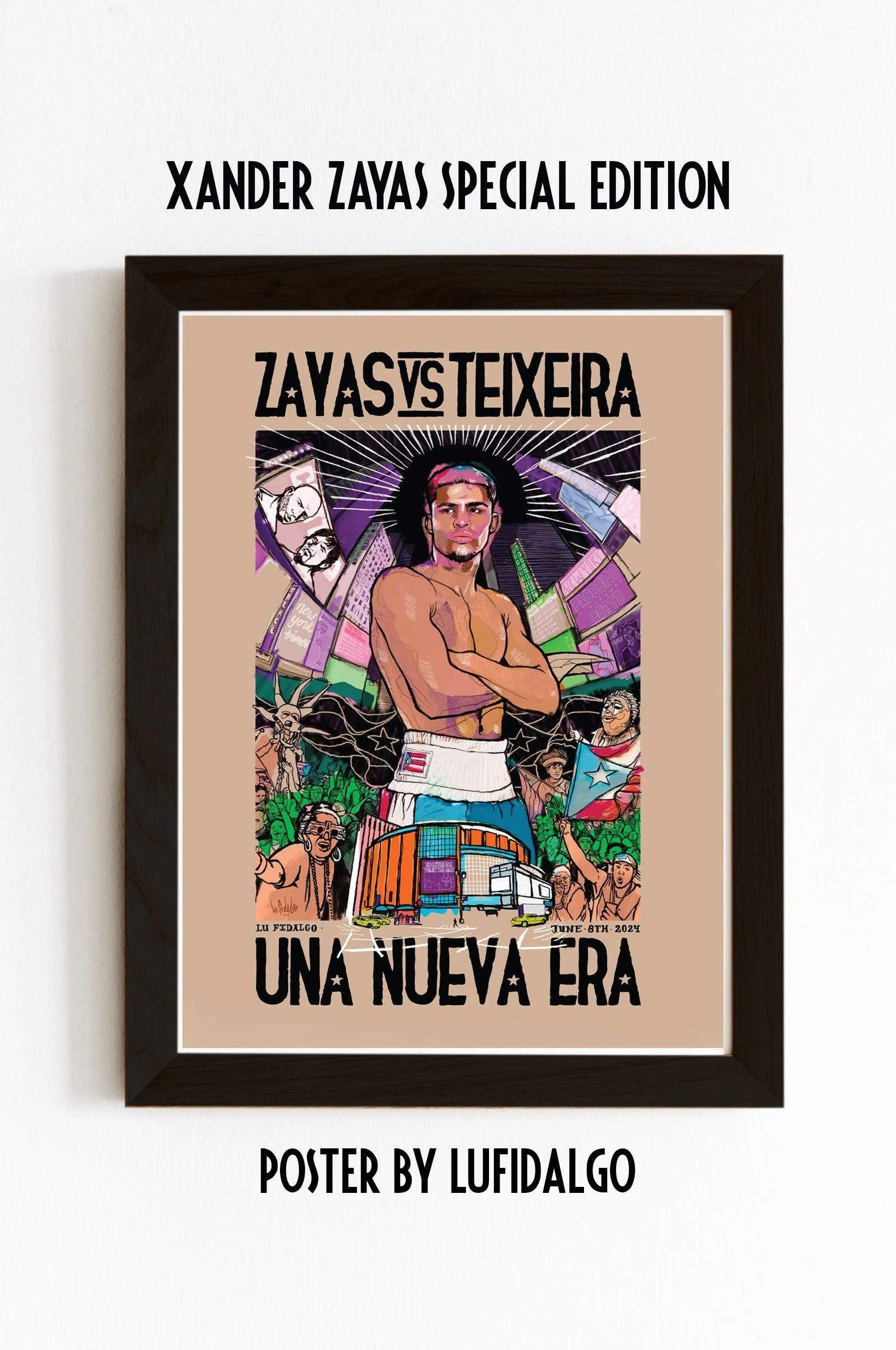 Xander Zayas Special Edition Poster by LuFidalgo (24x36)