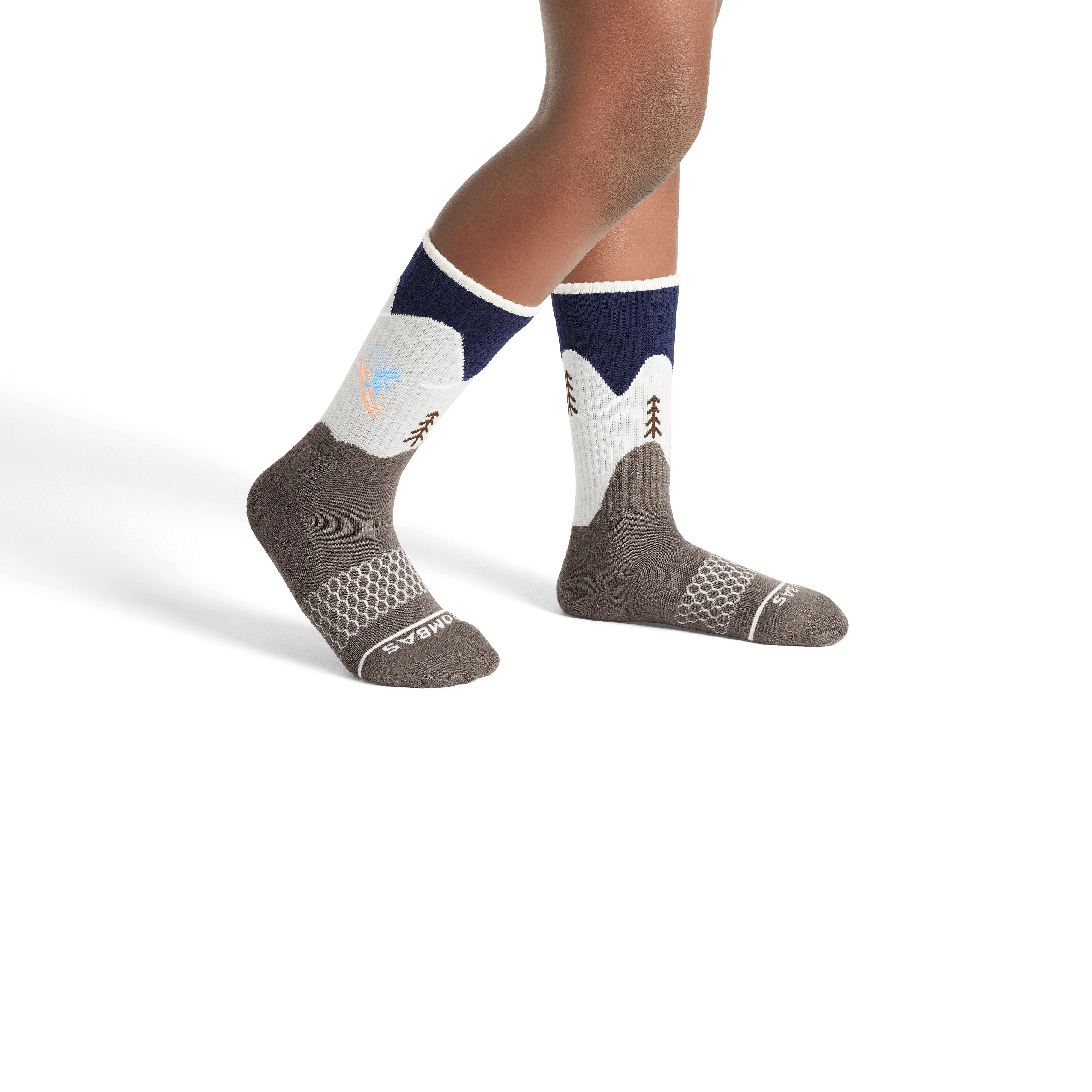 Youth Merino Wool Blend Calf Sock 4-Pack Gift Box